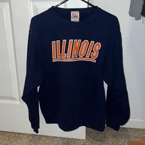 Illinois u of I crewneck